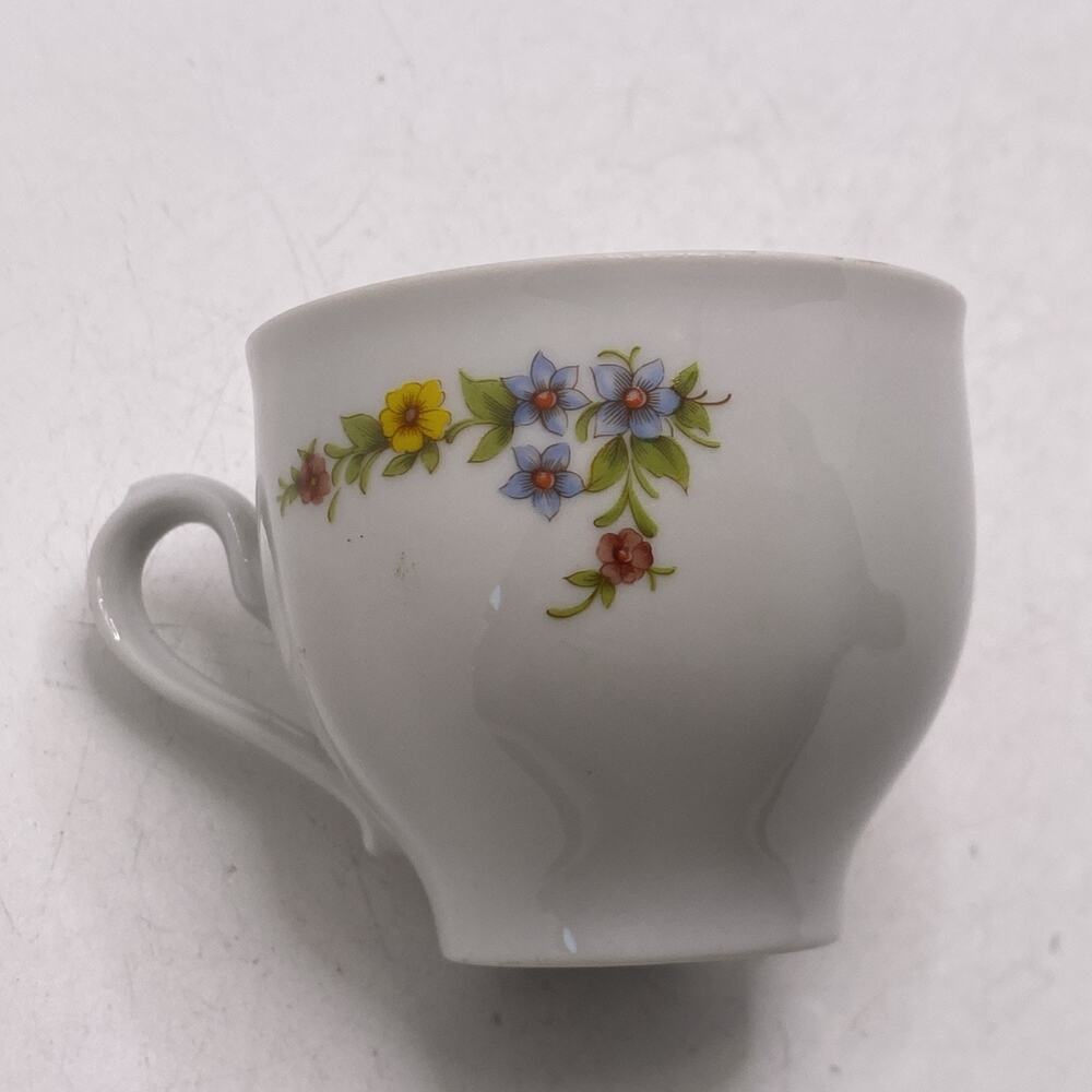Mitterteich Bavaria Vintage Tea Cup White